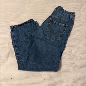 Levi’s ribcage straight ankle